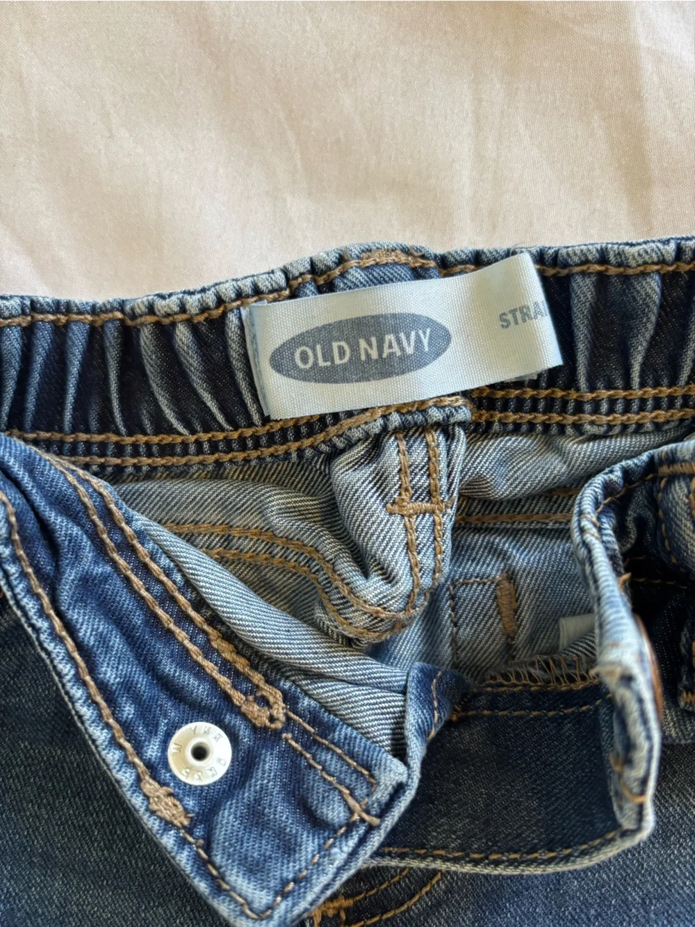 Old Navy Kids Blue Distressed Jeans (size 4T)